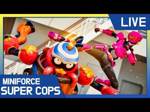 🔴 All New MINIFORCE Super Cops 🚨 24/7 Live Stream! Watch Brand New Episodes of Miniforce Season 6