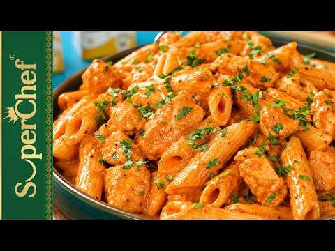 Butter Chicken Pasta Recipe | Easy Creamy Chicken Pasta | SuperChef