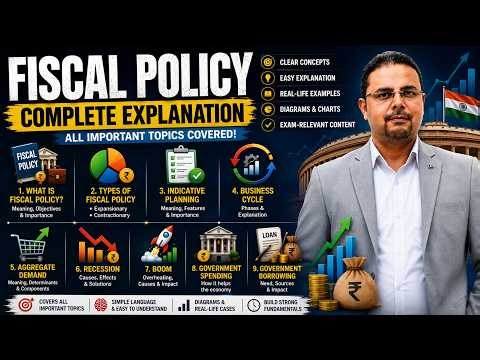 IGCSE Economics Fiscal Policy Explained | Expansionary & Contractionary Policy, Business Cycle