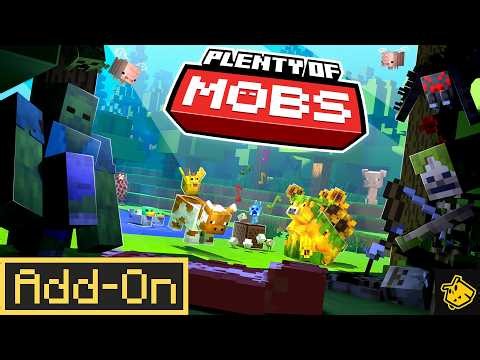 PLENTY OF MOBS ADDON - 200+ NEW Mobs in Minecraft Bedrock!