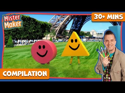 Mister Maker Around The World 🎨 Shapes and Numbers Part 2 | FULL EPISODES - Arts & Crafts
