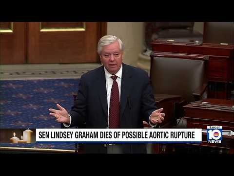 U.S. Sen. Lindsey Graham dies after aortic rupture, medical examiner reports
