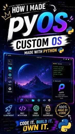 OS made with python🖥️🖥️🔥🔥