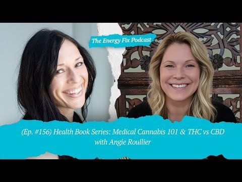 Medical Cannabis 101, Endocannabinoid System, & THC vs. CBD (Angie Roullier)| The Energy Fix Podcast
