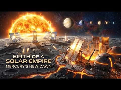 How Humanity Built a Solar Forge on Mercury ☀️ (Infinite Energy Factory Explained)