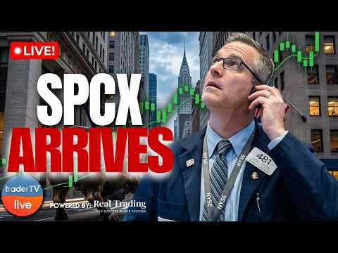 SpaceX Files For Biggest IPO In History! $AMZN Drops As Starlink Dominates | Stock Market Live