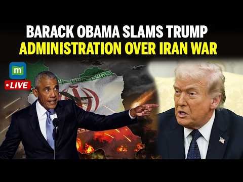 LIVE: “Greed & Bigotry Everywhere”: Barack Obama Slams Trump Administration Over Iran War
