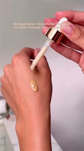 How to get a HYDRATED, GLOWING finish in seconds!✨💧 #charlottetilbury #glowingskin #hydratedskin