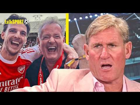 Simon Jordan REACTS to Piers Morgan CELEBRATING with Arsenal Stars ON THE PITCH after Trophy Lift!