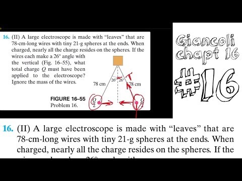 Problem #16 | Electromagnetism | Giancoli chapter 16