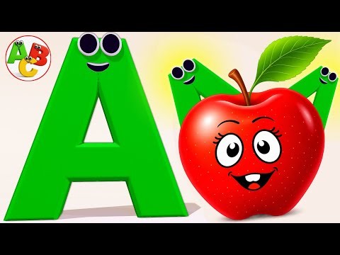 Baby ABC Nursery Rhymes | ABC Phonics Song for Kids | A is For Apple | Toddler Learning | Abcd Video