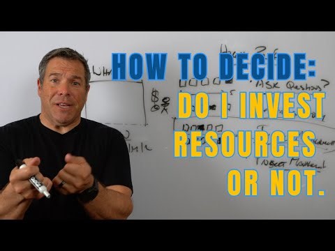 Investment Decision Making - How to decide where and when to invest in personal development.