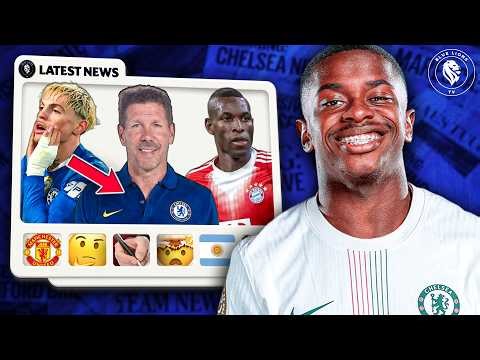 SIMEONE LINKS!? Sadiki Talks BEGIN, Garnacho to LEAVE Chelsea, Nico SHOCK U-Turn || Chelsea News