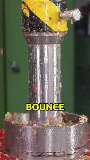 This Didn’t Crush… It EXPLODED! 😳 Hydraulic Press Test #shorts