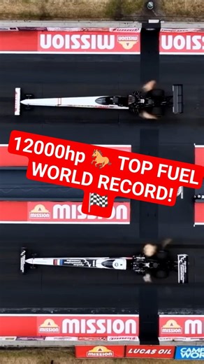 345 MPH! 🏁 The fastest pass in NHRA history just happened