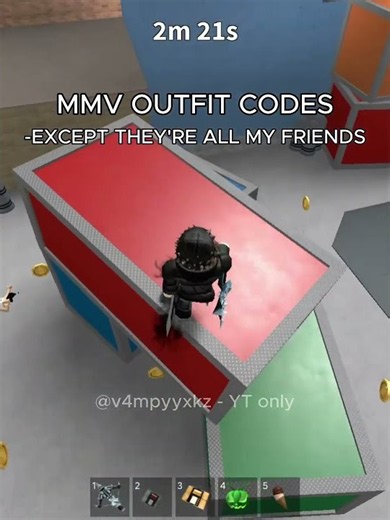 MMV OUTFIT CODES - BOYS AND GIRLS // #mm2 #mmv #roblox #murdermystery2 #trending