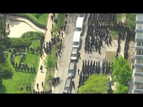 Slain Chicago Police Officer John Bartholomew escorted to final resting place