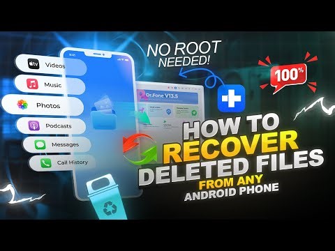 How to Recover Deleted Files from ANY Android Phone (No Root Needed!) | Dr.Fone Data Recovery