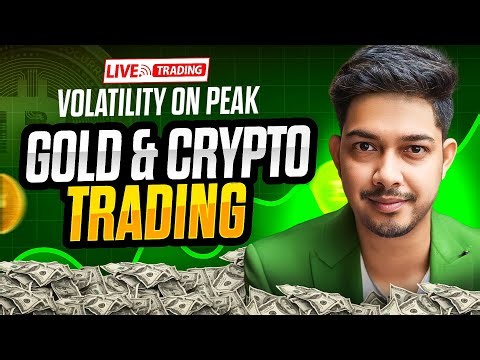 Crypto Gold Live Trading 12 March - stock_learners