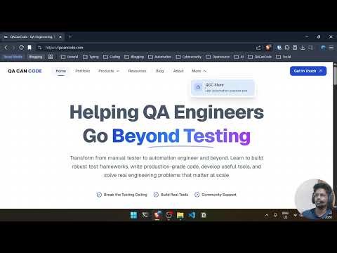 QCC Store - E-Commerce Application To Practice Test Automation