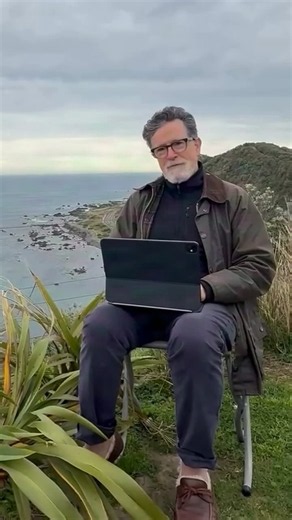 Stephen Colbert Makes Rare Appearance to Support Fellow Trump Enemy