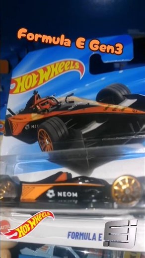 Hot Wheels Formula E Gen3 #formula #collection #hobby #car #automobile #hotwheels #toys #diecast
