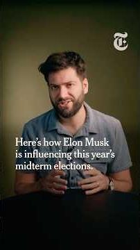 Elon Musk Is Pouring Cash Into the Midterms