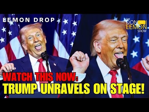 LEMON DROP | Donald Trump's Wild, Unhinged Speech to GOP Crowd