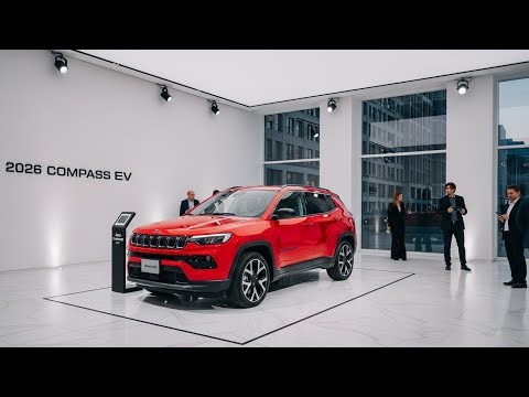 New 2026 Jeep Compass EV finally launched!!!REVEALED ⚡ 500km Range, Futuristic Interior & Shocking