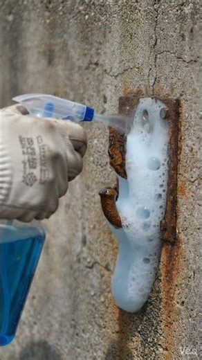 What Happens When You Clean a Rusted Wall Hook?