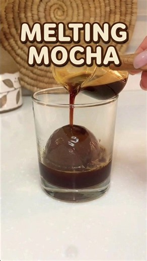 Chocolate Ball Mocha ☕🍫 | Creamy Iced Coffee