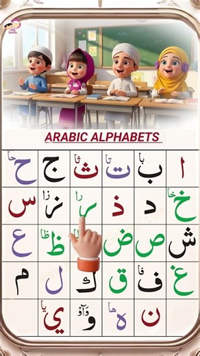 Arabic Alphabet with Pronunciation | Quran Learning for Kids ##shorts #viral 😱 ALIFUN BA TA UN SA