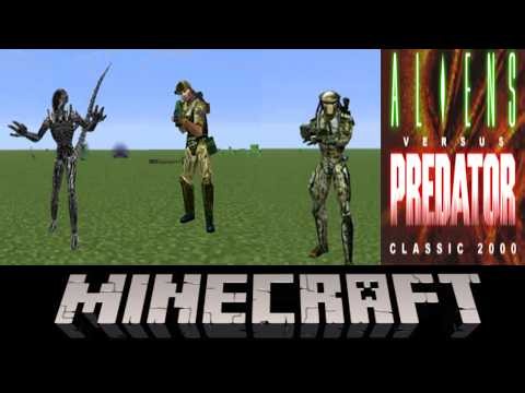 Aliens vs Predator Classic 2000 Minecraft passthrough