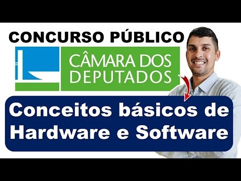 Concurso Câmara dos Deputados 2026 | Conceitos básicos de hardware e software #cebraspe #informática