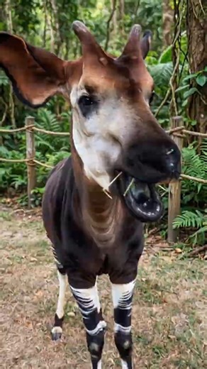 This animal looks fake but real