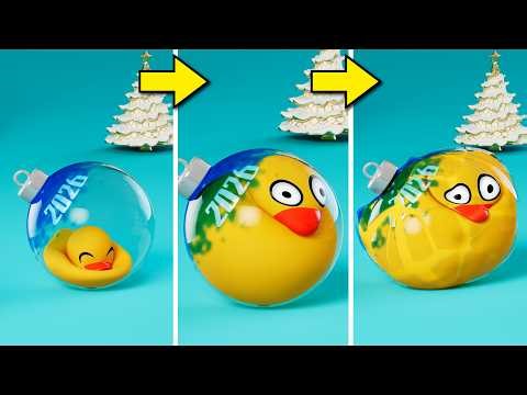 EPIC Holiday Pressure Test & Material Realism! 🎄🦆 ASMR Physics Simulation