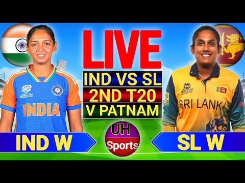 🔴 India Women vs Sri Lanka Women, Live Cricket Commentary, 2nd T20I | IND W vs SL W, SL Live Match