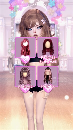 EASY HAIR COMBOS YOU NEED TO TRY IN DTI!!❤️ #dresstoimpress
