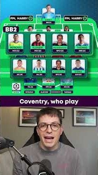 BENCH BOOST ACTIVE? 🍟 MY NEW FPL DRAFT! 💥 5X TOP 10K FINISHES 😮 #fpl #premierleague #fifa