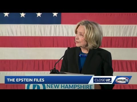 Hillary Clinton addresses Epstein files issue in Nashua | CloseUp