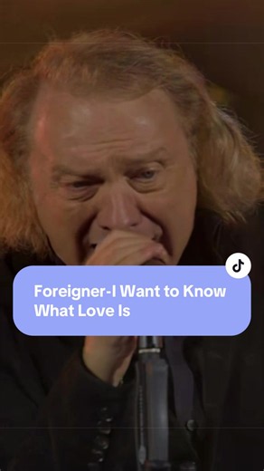 Foreigner-I Want to Know What Love Is (Released 1984) #foreigner #iwanttoknowwhatloveis #rock #80s #live @Official Foreigner Tik Tok