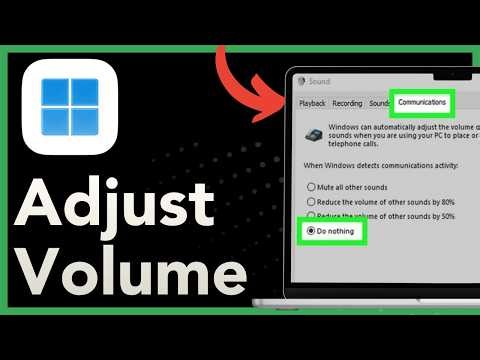 How to adjusting the volume on laptop & Pc