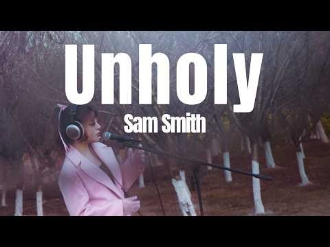 Unholy – Sam Smith & Kim Petras | Cover in a Sun-Winter Peach Blossom Forest