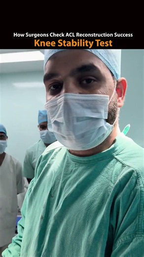 How Surgeons Check ACL Reconstruction Success | Knee Stability Test