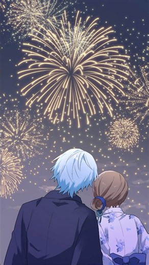 花火大会で2人きりに・・・#shorts #漫画 #アニメ