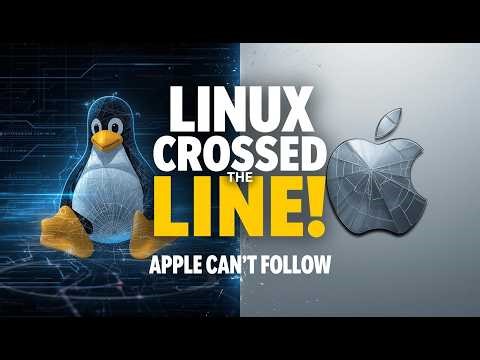 Linux Just Crossed a Line Apple Can’t Follow 🚀 The Future of Computing Has Changed