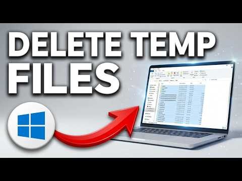 How to Delete Temporary Files on Windows 11/10 - Quick Tutorial