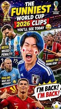 The Funniest World Cup 2026 Clips You'll See Today 😭🤣😂| World Cup 2026