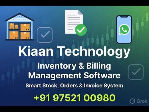 OS Inventory Management Software | Smart Stock Control System | Kiaan Technology Pvt Ltd