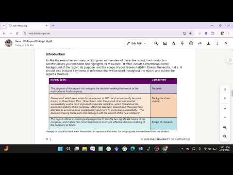 Report Writing presentations